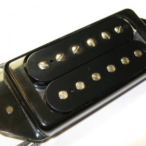 Dog-ear humbucker guitar pickup