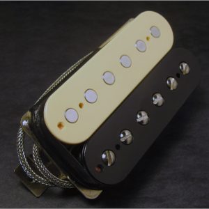 Humbucker guitar pickup in Zebra color